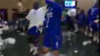 Chelsea FC 0506 dressing room celebrations [upl. by Niatsirhc]