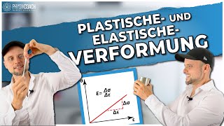 Plastische und elastische Verformung  Physik für Mediziner  Physik Grundlagen [upl. by Towne]