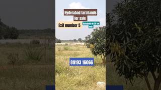 Hyderabad farming plots agricultural land for sale in Hyderabad hyderabad farmlands [upl. by Ahtivak579]