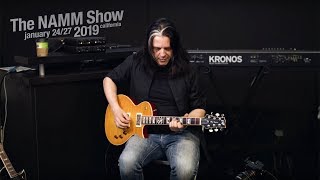 NAMM 2019 Alex Skolnick on iRig Stomp IO [upl. by Dincolo]