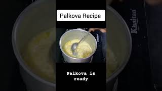 Palkova Recipe shorts food recipe dessert sweet milk cooking cook video [upl. by Nnyllaf]