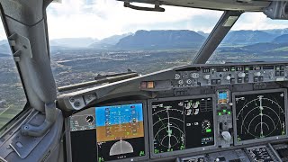 iFly 737 Max flown by Real 737 Captain  Two Sector test Flight  Wroclaw – Salzburg [upl. by Iosep]