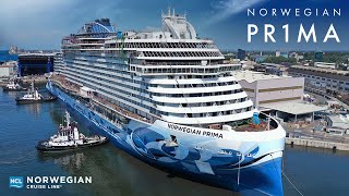 Norwegian Prima Float Out  Norwegian Cruise Line [upl. by Bouton476]