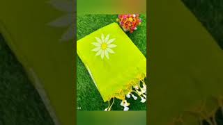 Kadhi cotton  sun flower model cotton sarees [upl. by Ahsatel]