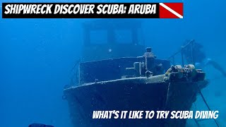 Discover Scuba Diving at Mangel Halto Aruba [upl. by Brynne909]