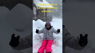 Uludağ kayak ve kartopu videomuz yayında [upl. by Pierrepont]