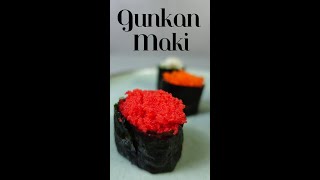 Gunkan Maki  A Sushi for Special Occasions Easy to make and will impress anyone [upl. by Lokin]