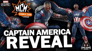 EXCLUSIVE REVEAL Marvel Legends Captain America Brave New World Revealed At MCM Comic Con London [upl. by Flss]