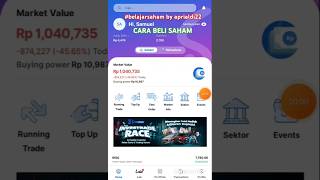 Cara beli saham menggunakan aplikasi trading SIM  Sinarmas Sekuritas aprialdi22 20102024 [upl. by Ji535]