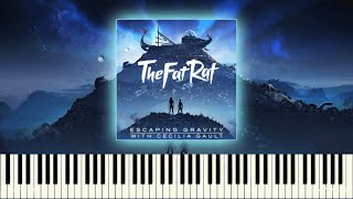 【Piano Cover】 TheFatRat amp Cecilia Gault  Escaping Gravity Chapter Three [upl. by Robins]