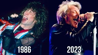 Bon Jovi  Livin’ On A Prayer LIVE Through The Years [upl. by Will]