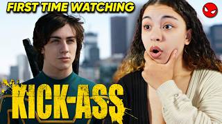 A REAL LIFE SUPERHERO  KickAss 2010  REACTION  FIRST TIME WATCHING [upl. by Picker]