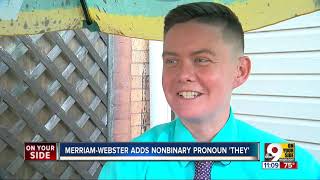 MerriamWebster adds nonbinary pronoun they [upl. by Saihttam]