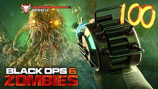 BLACK OPS 6 ZOMBIES TERMINUS ROUND 100 BOSS FIGHT EASTER EGG [upl. by Georgena372]