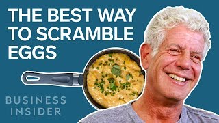 Anthony Bourdain The best way to cook scrambled eggs [upl. by Gapin567]