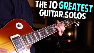 10 Guitar Solos Everyone Should Listen to Once [upl. by Akenot]