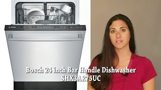 Bosch Ascenta Series Dishwasher SHX3AR75UC [upl. by Nosilla]