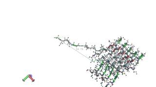 Pull protein by molecular dynamics using GROMACS [upl. by Airlia]