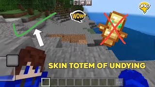 totem texture pack mcpe  totem skin texture pack bedrock [upl. by Assira]