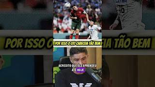 Jardel ensinou Cristiano Ronaldo a cabecear [upl. by Enylekcaj]