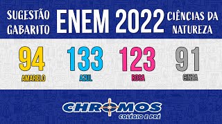 Gabarito ENEM 2022 CHROMOS  Prova Amarela Questão 94  Ciências da Natureza [upl. by Mauve]