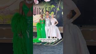 Ariana Grande Cynthia Erivo and Jonathan Bailey at the Wicked premiere Los Angeles wickedmovie [upl. by Gaelan]