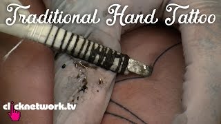 Traditional Hand Tattoo  Skin Art EP5 [upl. by Rabi736]