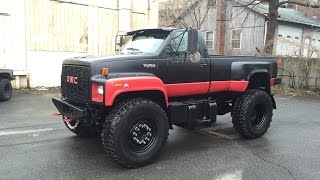 93 GMC TopKick custom pickup [upl. by Aicital]