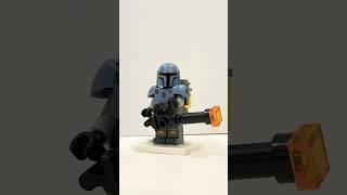 LEGO Minifigure Paz Vizsla 2024 version lego legominifigures themandalorian shorts [upl. by Linetta868]