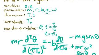 Nondimensionalization example [upl. by Nilya]