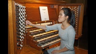 Janet Yieh plays Elgar Sonata I Allegro Maestoso Woolsey Hall Yale [upl. by Housen727]