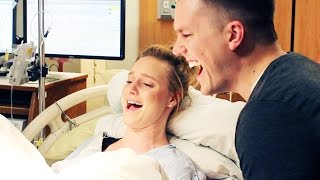 EMOTIONAL LIVE BIRTH Birth Vlog [upl. by Hutner]