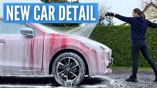 New Car Detail  Wash Decon Polish amp Coating on a Mazda 2 [upl. by Corbett493]