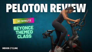 Peloton Class Review  Beyoncé Themed Cycling Class  Honest Class Review [upl. by Lilhak]