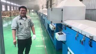 Rubber extrusion microwave vulcanization production line testing in customer’s company [upl. by Spike245]