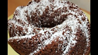 Gâteau au yaourt skyr au chocolat  Recette gourmande facile et rapide 🍫🤤😁😊 [upl. by Adnalue]