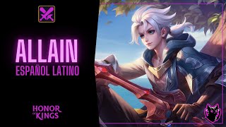 Honor of Kings  Allain  Español Latino Voz [upl. by Adlesirc764]