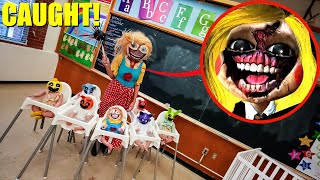 I SNUCK IN MISS DELIGHTS DAYCARE IN REAL LIFE POPPY PLAYTIME CHAPTER 3 [upl. by Abihsat117]