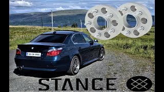 E60 On Wheel Spacers  20mm Fitment  Vlog 7 [upl. by Elmaleh]