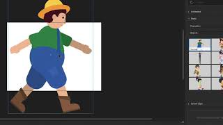 Auto Rigging in Adobe Animate Beta [upl. by Aciemaj389]