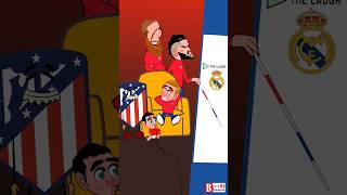 the situation of RealmadridBarcelona with Atletico Madrid this season 😂 realmadrid atleticomadrid [upl. by Wetzel240]