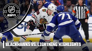 Chicago Blackhawks vs Tampa Bay Lightning  Full Game Highlights [upl. by Gough992]