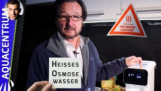 Osmosegegner testet Umkehrosmose Anlage ohne Installation  Mineralienmangel durch Osmosewasser [upl. by Marentic]