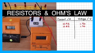 Resistors Obey Ohms Law Experiment  GCSE Physics Required Practical [upl. by Arahc]