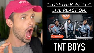 TNT BOYS REACTION  “TOGETHER WE FLY”  ANOTHER HIT [upl. by Araccot146]