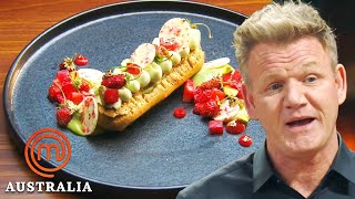 Gordon Ramsay is Stunned With This Dessert  MasterChef Australia  MasterChef World [upl. by Franzoni453]