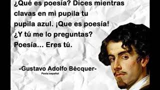 Gustavo Adolfo Bécquer Biografía [upl. by Varhol]