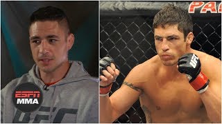 Diego Sanchez rewatches his UFC Hall of Fame fight vs Clay Guida  ESPN MMA [upl. by Gavrielle899]