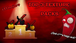 LOS MEJORES 3 TEXTUREPACKS ROJOS FPS BOOST PARA MINECRAFT PVP 189 128x amp 16x FPS [upl. by Nelaf]