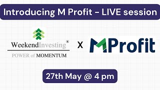 Weekendinvesting  Introducing Mprofit link in description [upl. by Messab]